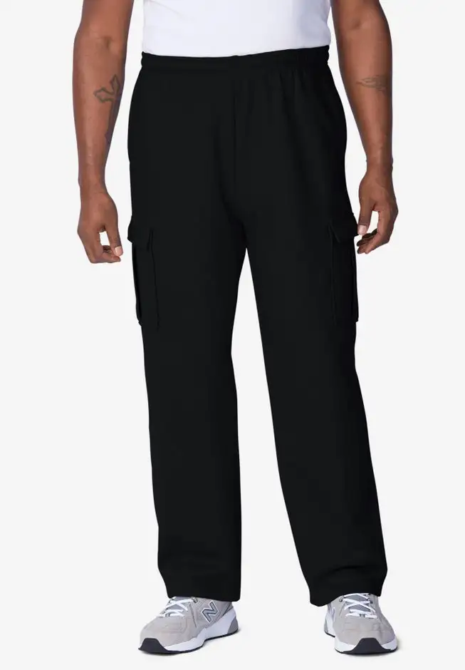 Fleece Cargo Sweatpants