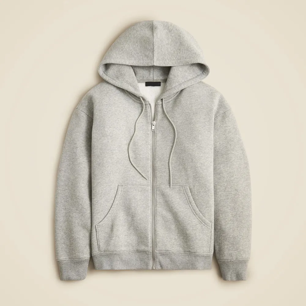Fleece Zip-up Stretch Hoodies