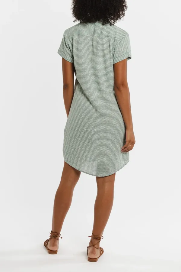 The Lapel Shirt Dress
