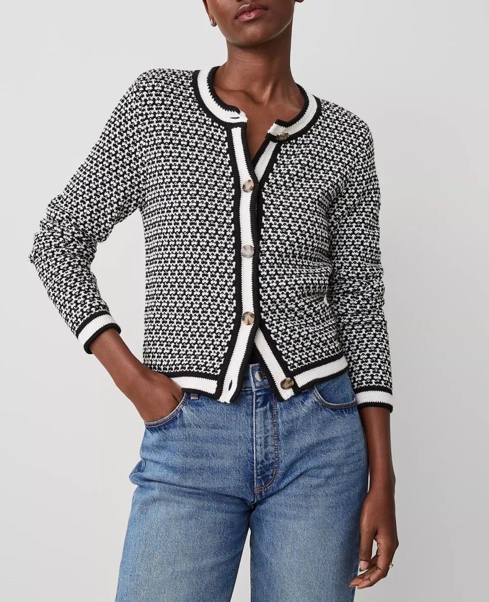 Geo Stitch Jacket