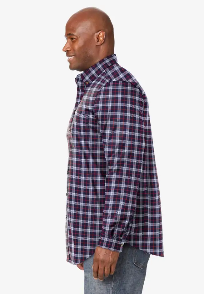 Long Sleeve Wrinkle Free Sport Shirt