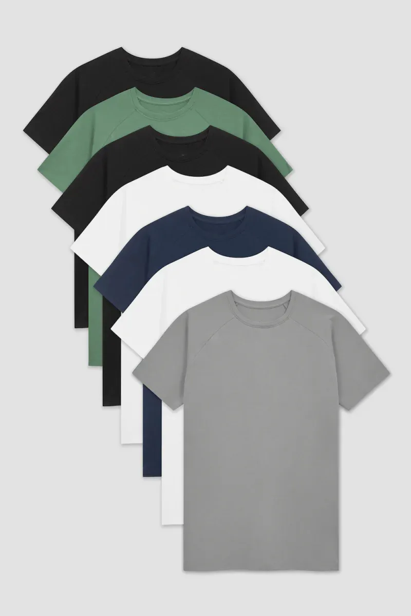 Pure Colour Athletic Fit Everyday 7-Pack