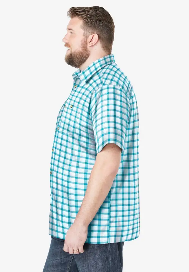 Check Short-Sleeve Sport Shirt