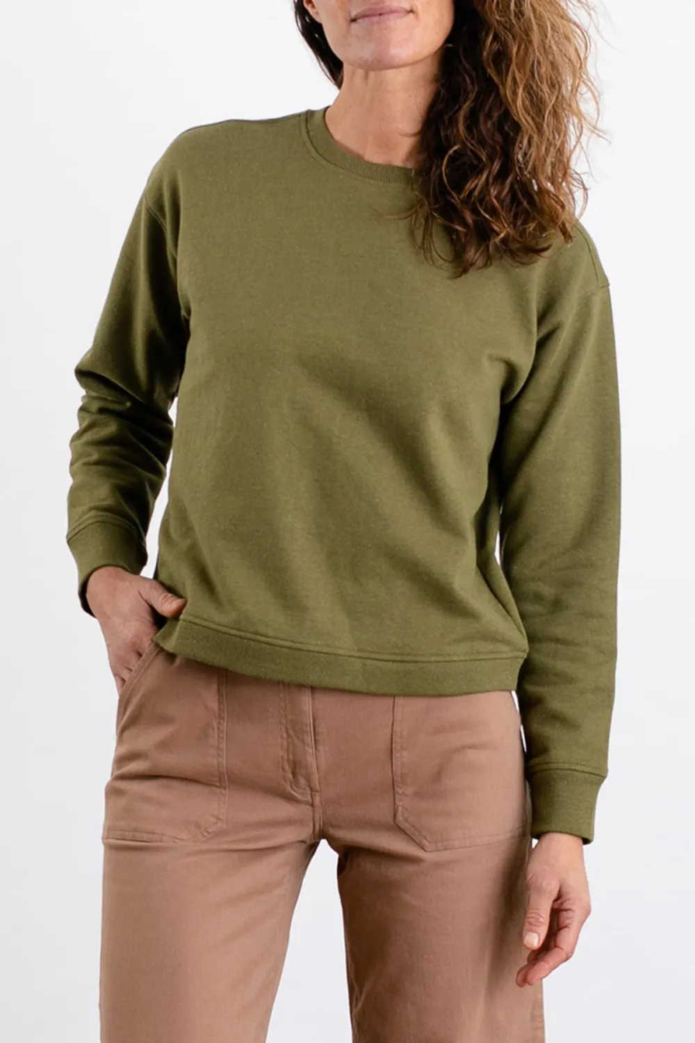 Daily Boxy Crew Sweatshirt