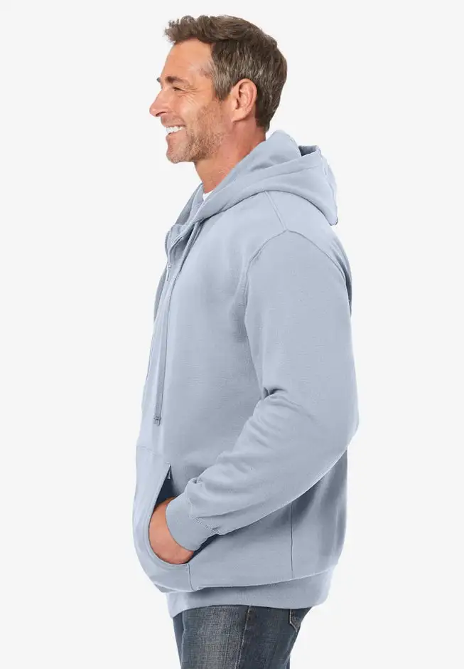 Fleece Zip-Front Hoodie