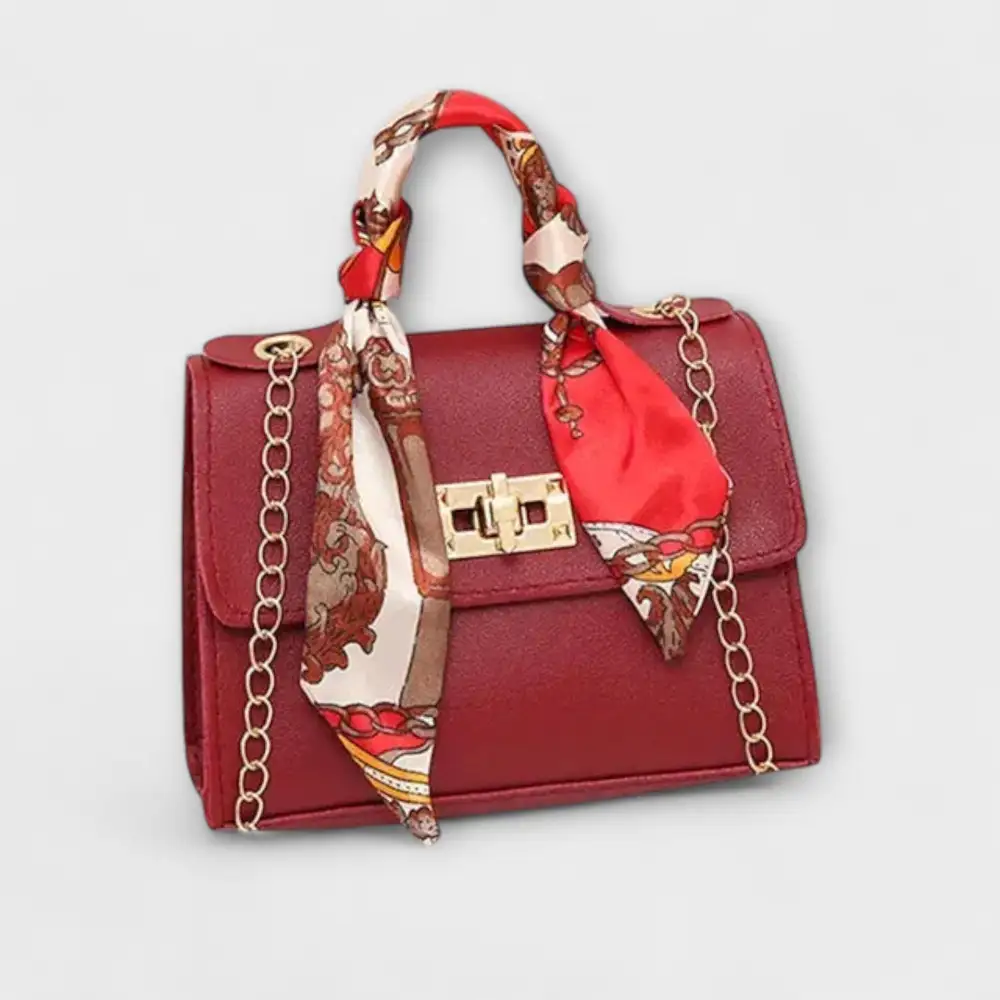 Drawstring Soft Grain Handbag