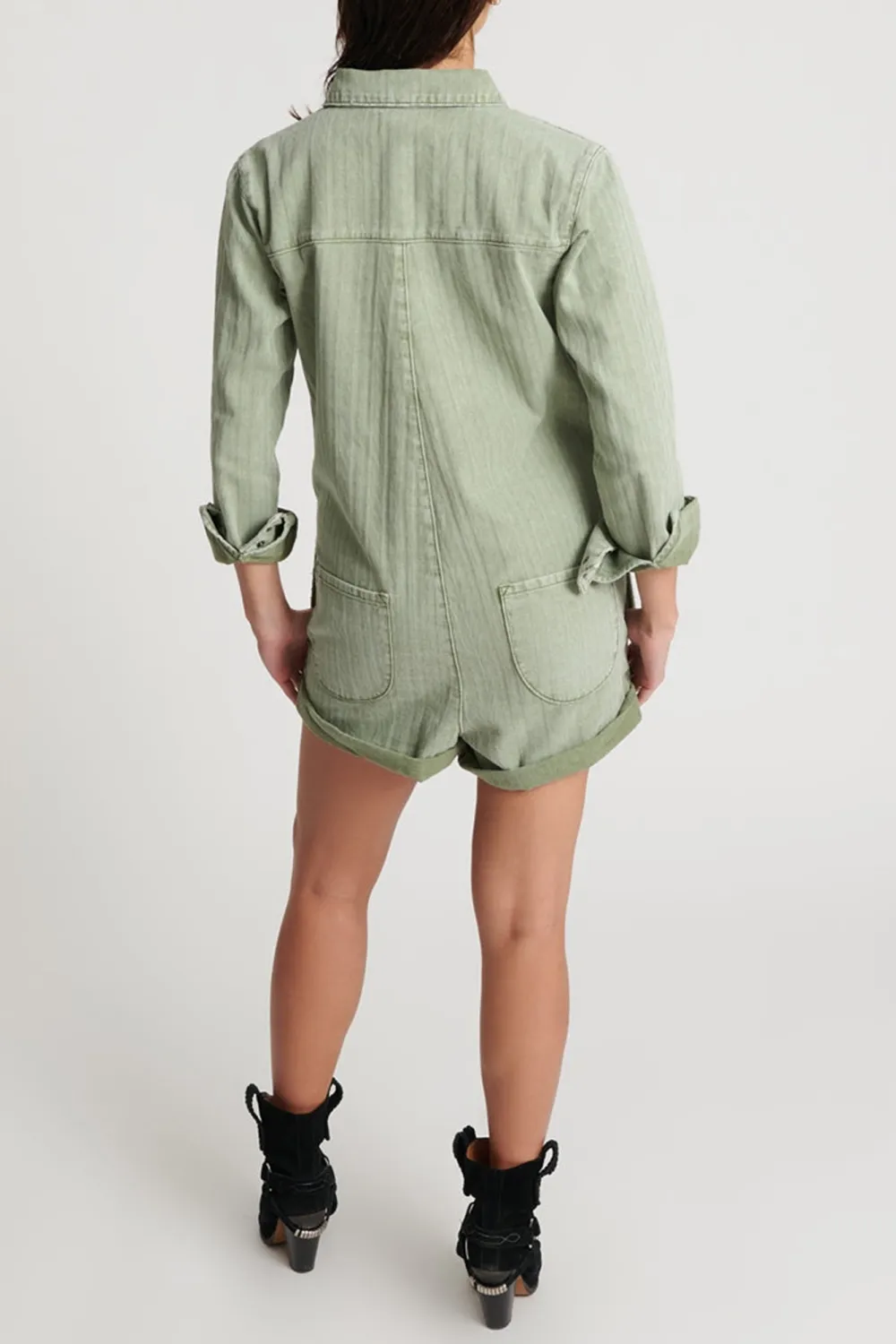 Khaki Loose Soft Comfortable Breathable Jumpsuit