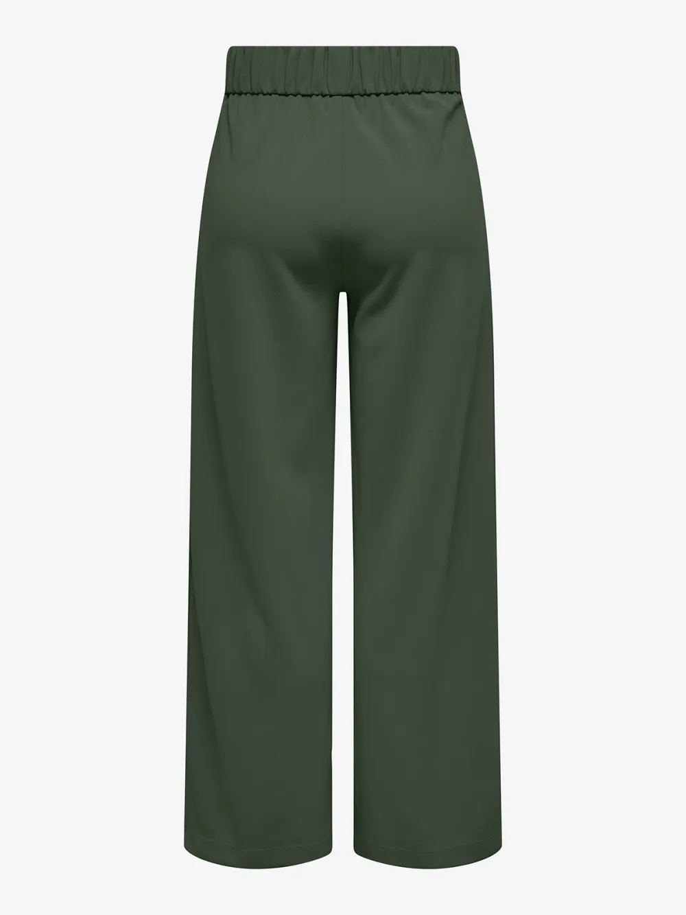 Casual Style Wide Leg Pleat-Front Pants