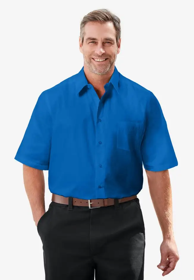 Wrinkle-Free Short-Sleeve Dress Shirt