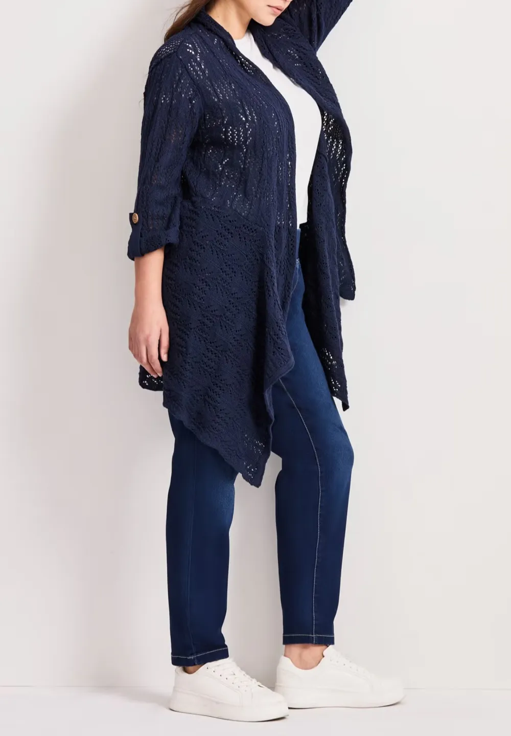 Irregular Hem Cardigan