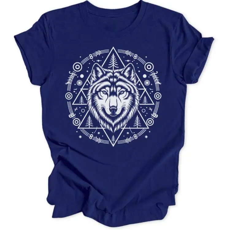 Wolf Mandala Unisex T-Shirt