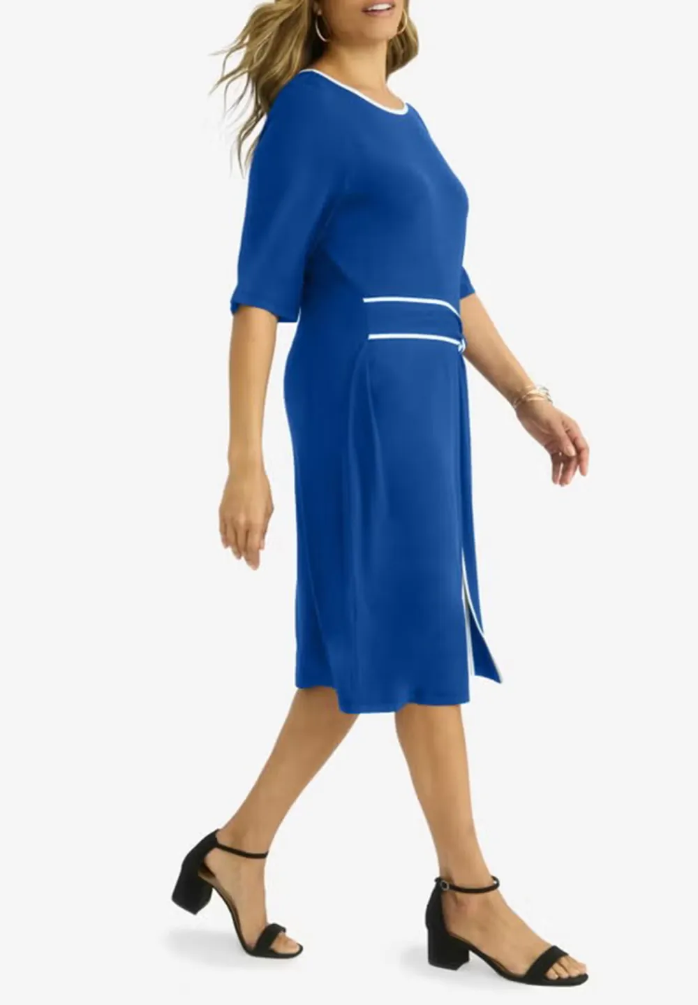 Side Lace Up Dress