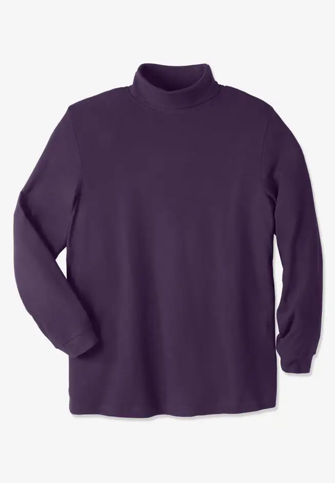 Turtleneck Long-Sleeve Tee