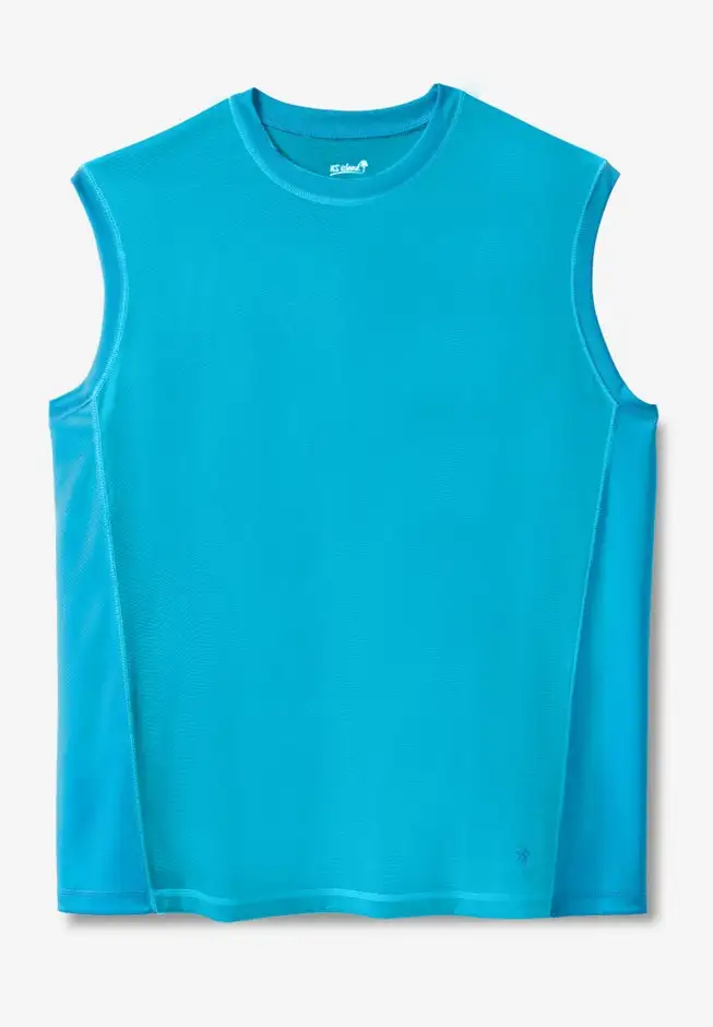 Cling-Free Swim Muscle Tank